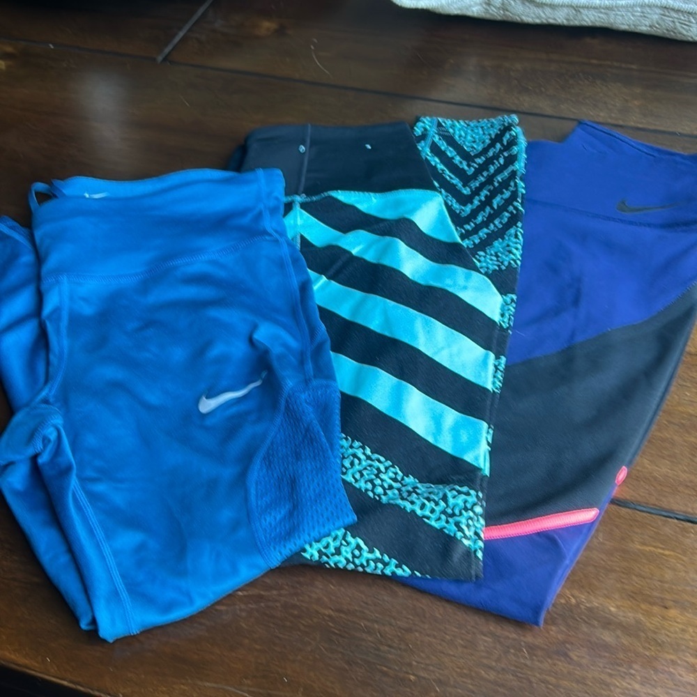 3 pair Nike - DriFit work out Legging size S P